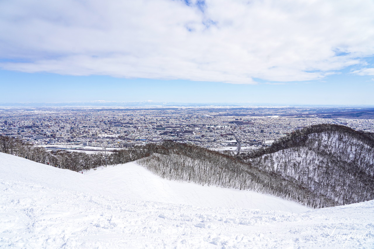 札幌藻岩山スキー場 ゲレンデの積雪は今季最深の125cm！コンディション良好で素晴らしいスキー日和に♪